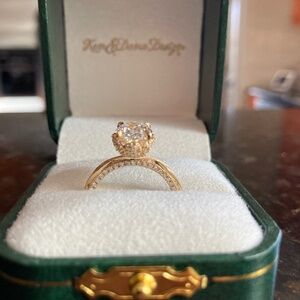 2.55 Carat Oval “Odessi” Ken and Dana Engagement Ring!